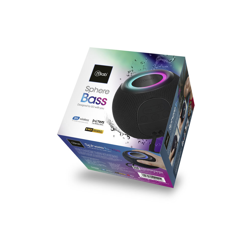 Parlante Portátil Bluetooth Sphere Bass Ip65 Tws Mlab image number 5.0