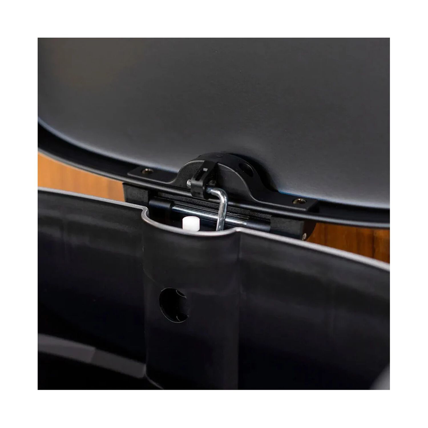 Basurero 30l Con Pedal Negro Mate Simple Cook image number 4.0
