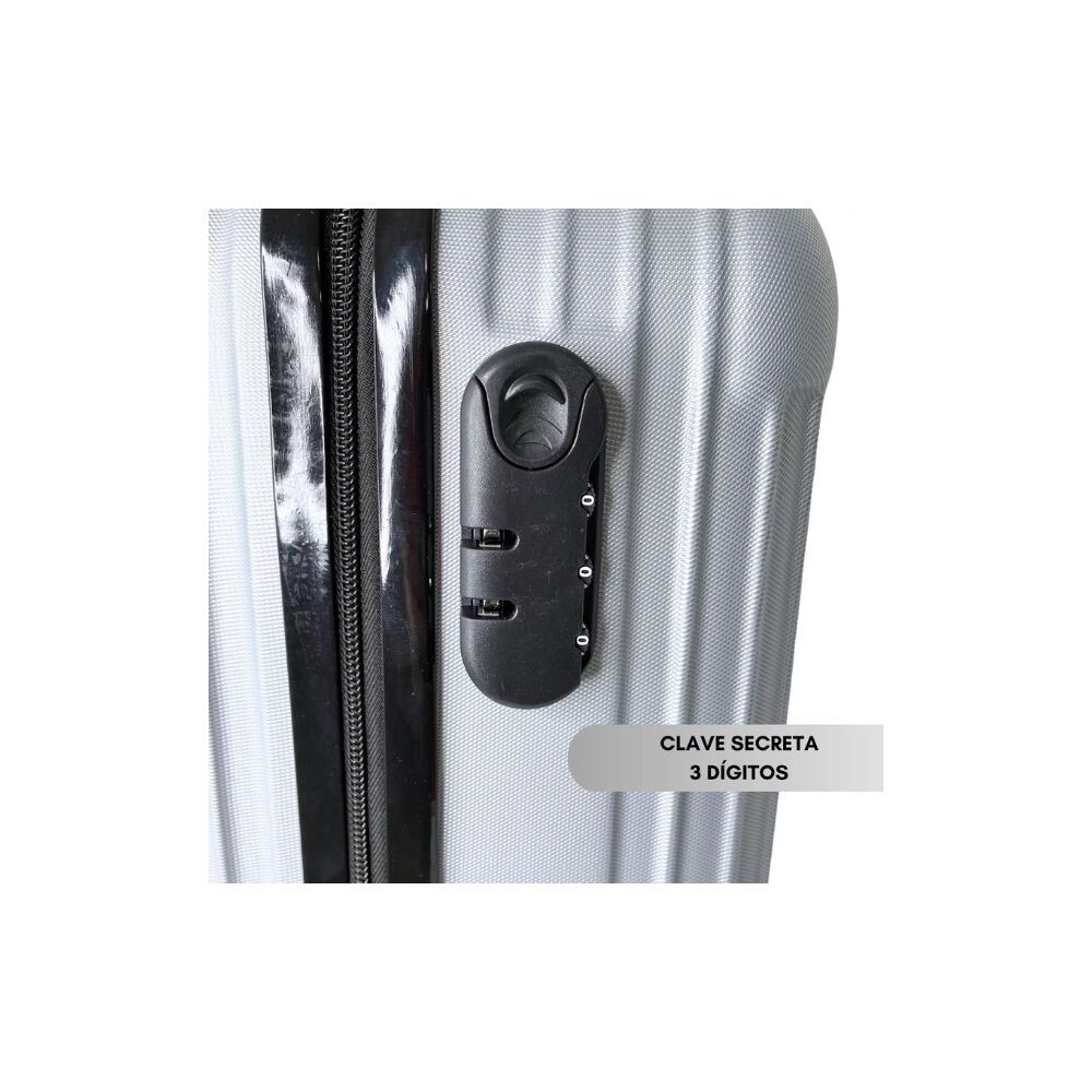 Maleta Cabina De 10 Kg Equipaje Chica Ruedas Viajes Avión image number 6.0