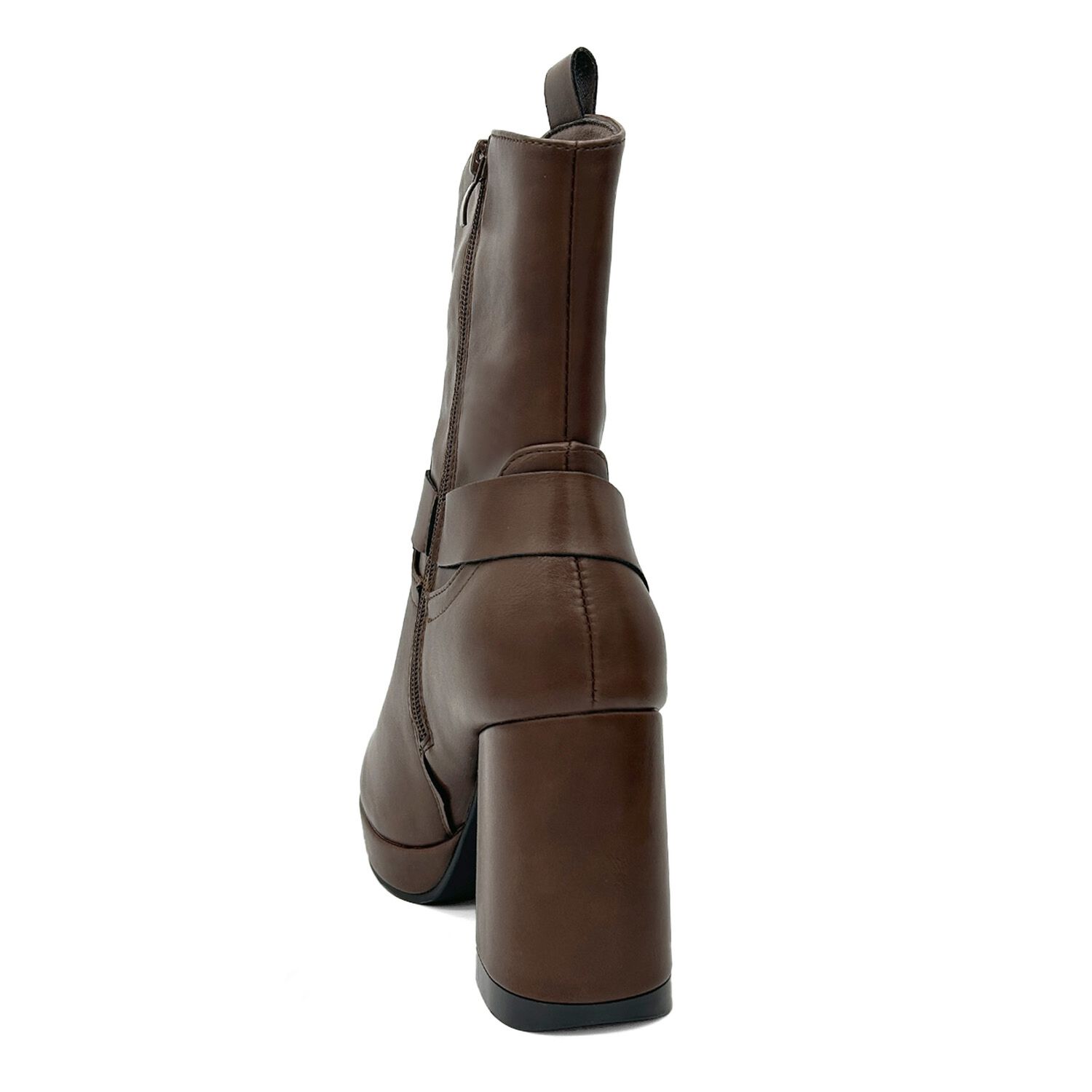 Bota Para Mujer Color Caf&eacute; Con Plataforma Y Detalles image number 3.0
