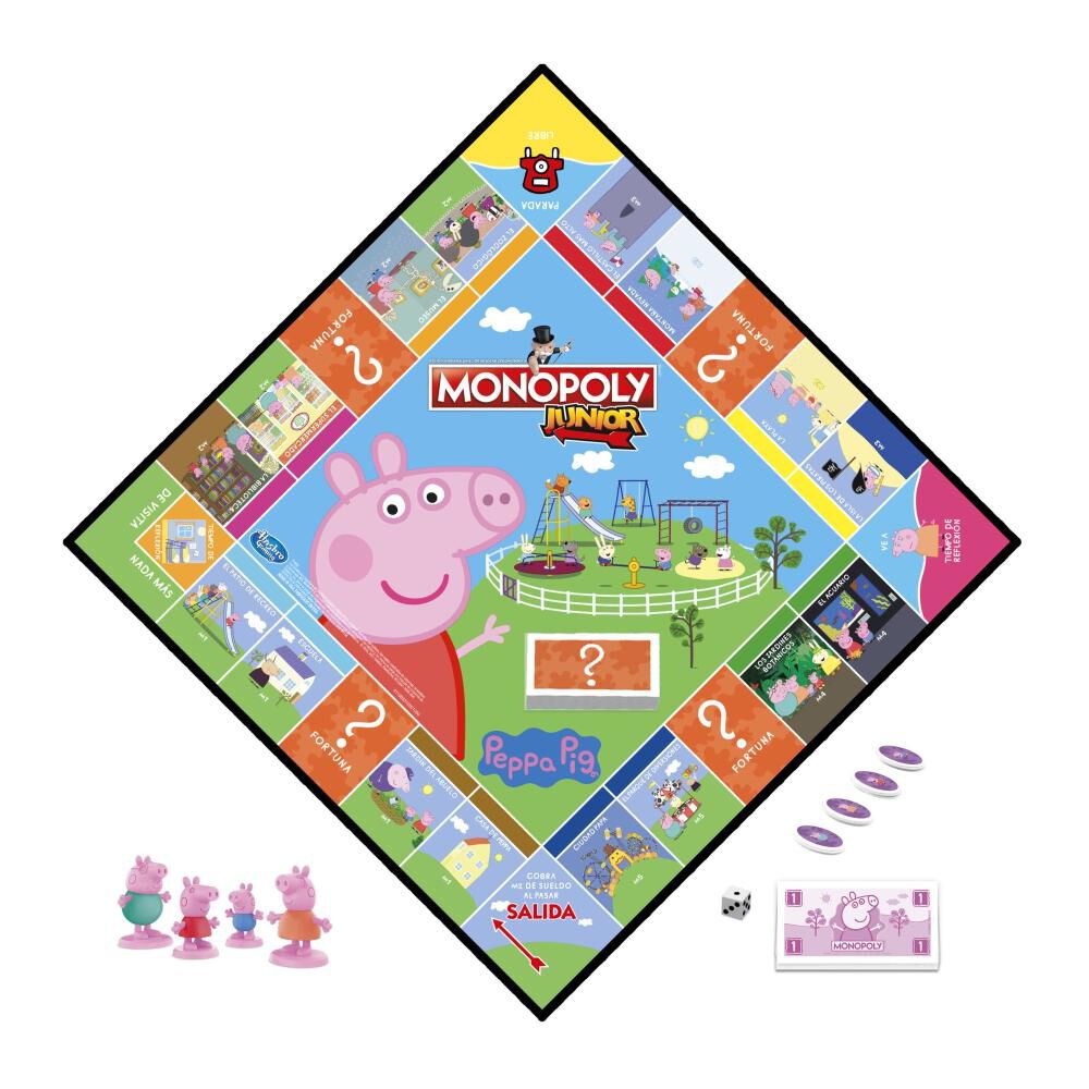 Juegos Infantiles Monopoly Junior Peppa Pig