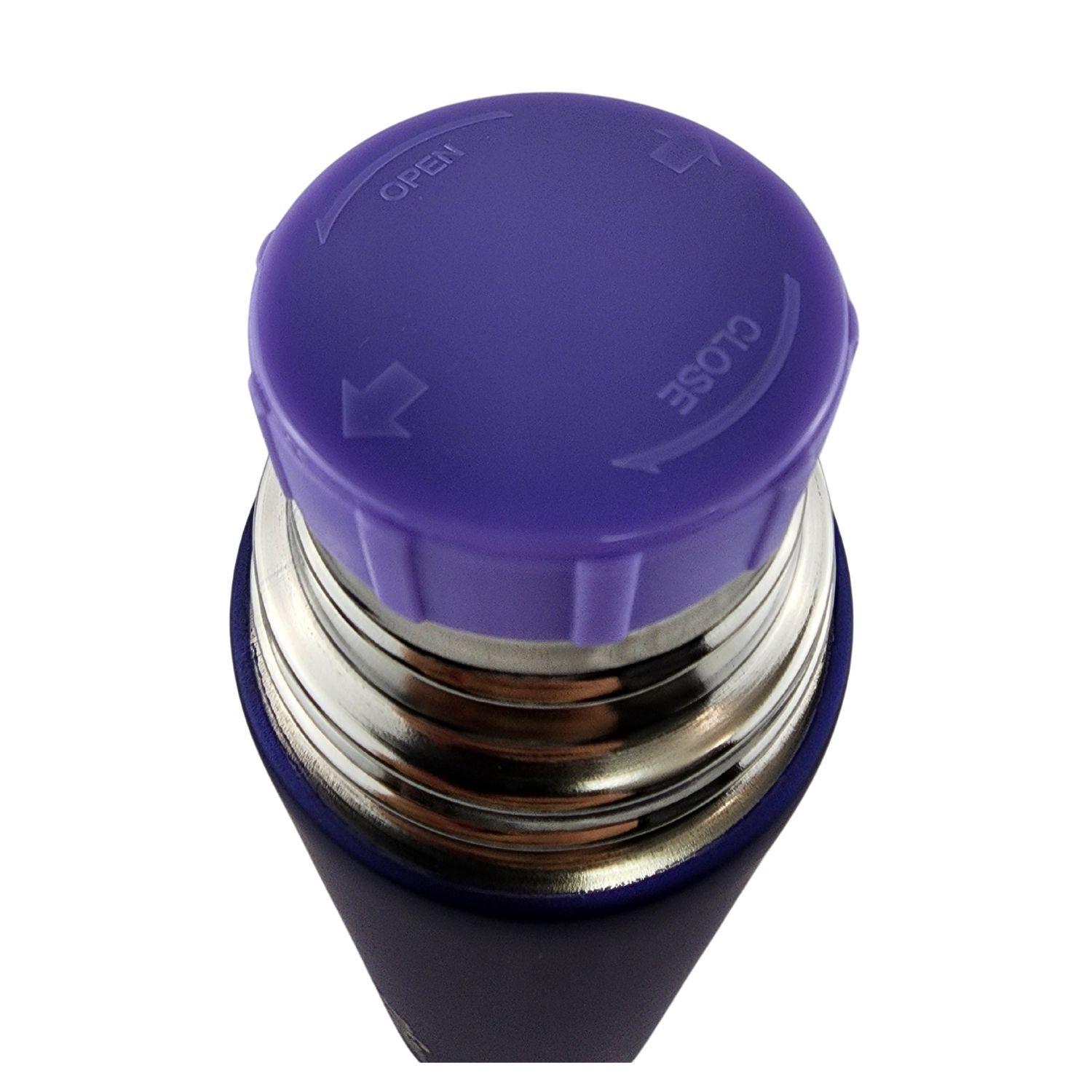 Termo Mega Slim Iv 470ml Acero Inoxidable Metalico Te Cafe Morado image number 5.0
