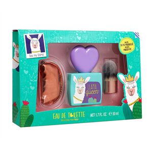 Estuche Eau My Llama Queen Edt 50ml+kit De Maquillaje Mujer