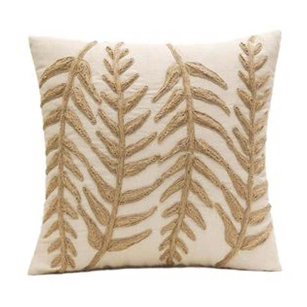 Pack De 02 Fundas De Cojin Con Detalles En Yute 45x45 Cm M02 image number 0.0