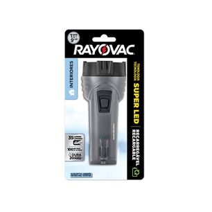 Linterna Recargable Rayovac Super Led Mini