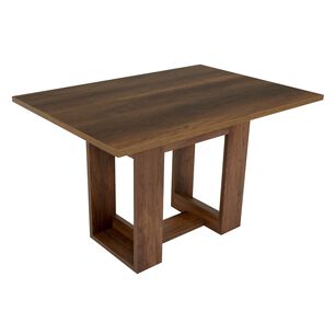 Mesa De Comedor Fm-003o Caf&eacute; Oscuro
