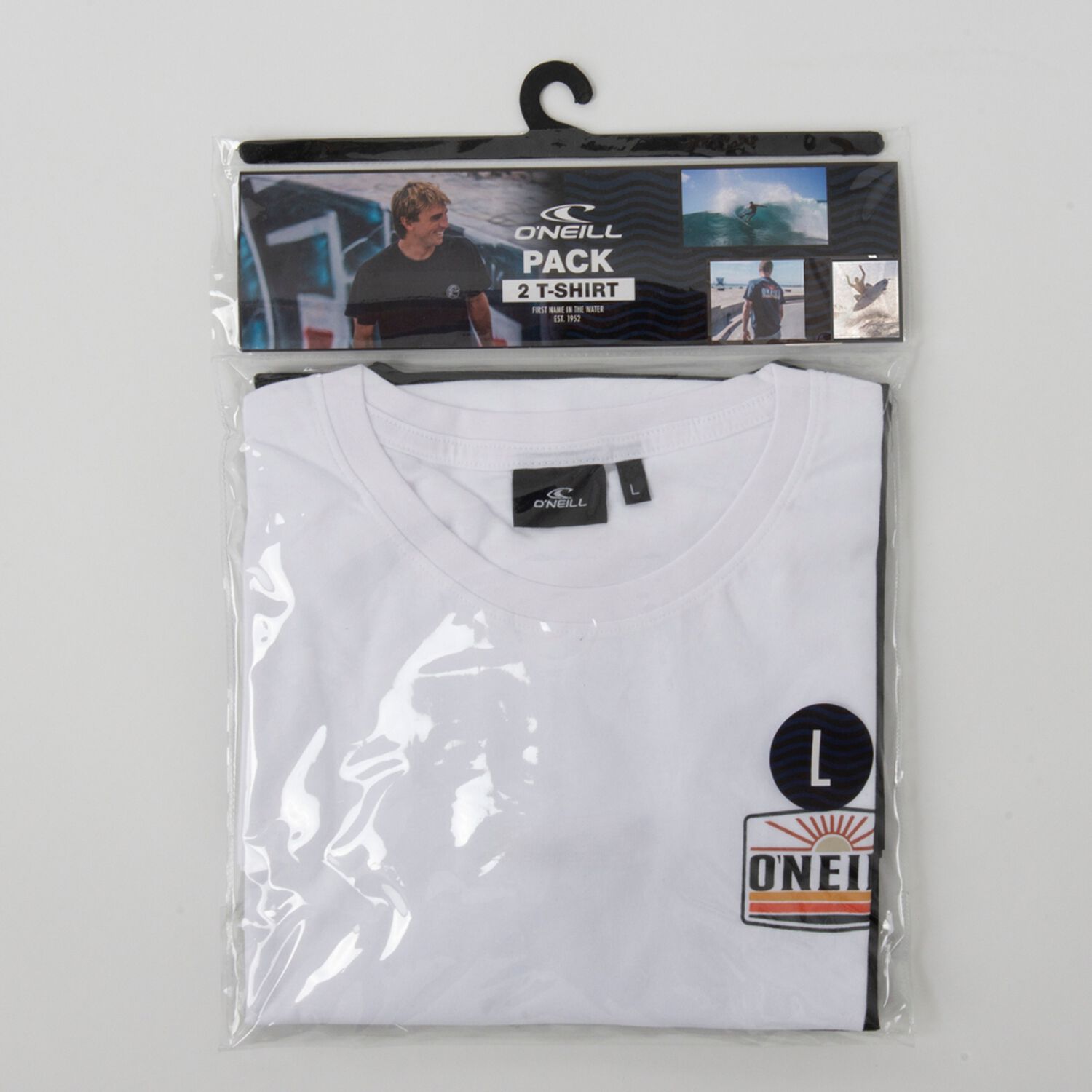 Pack Poleras Manga Corta Cuello Redondo Oneill image number 4.0