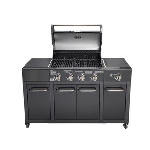 Parrilla Gas Buffalo Black 4+1 Q + Funda De Regalo
