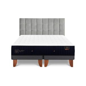 Cama Europea Cic Premium / King / Base Dividida + Respaldo
