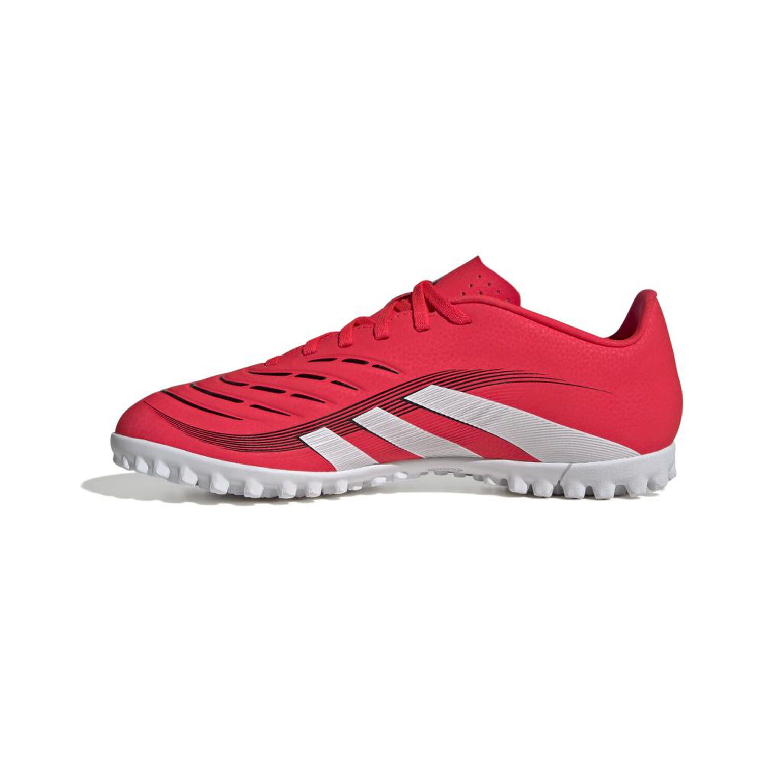 Zapatilla F&uacute;tbol Hombre Adidas Predator Club Tf Rojo image number 3.0