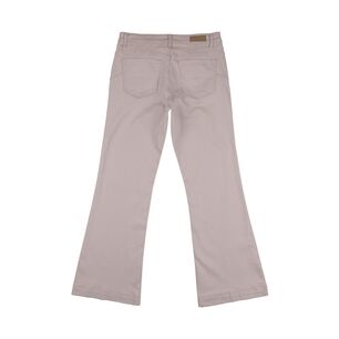 Jeans Tiro Medio Flare Mujer Kimera