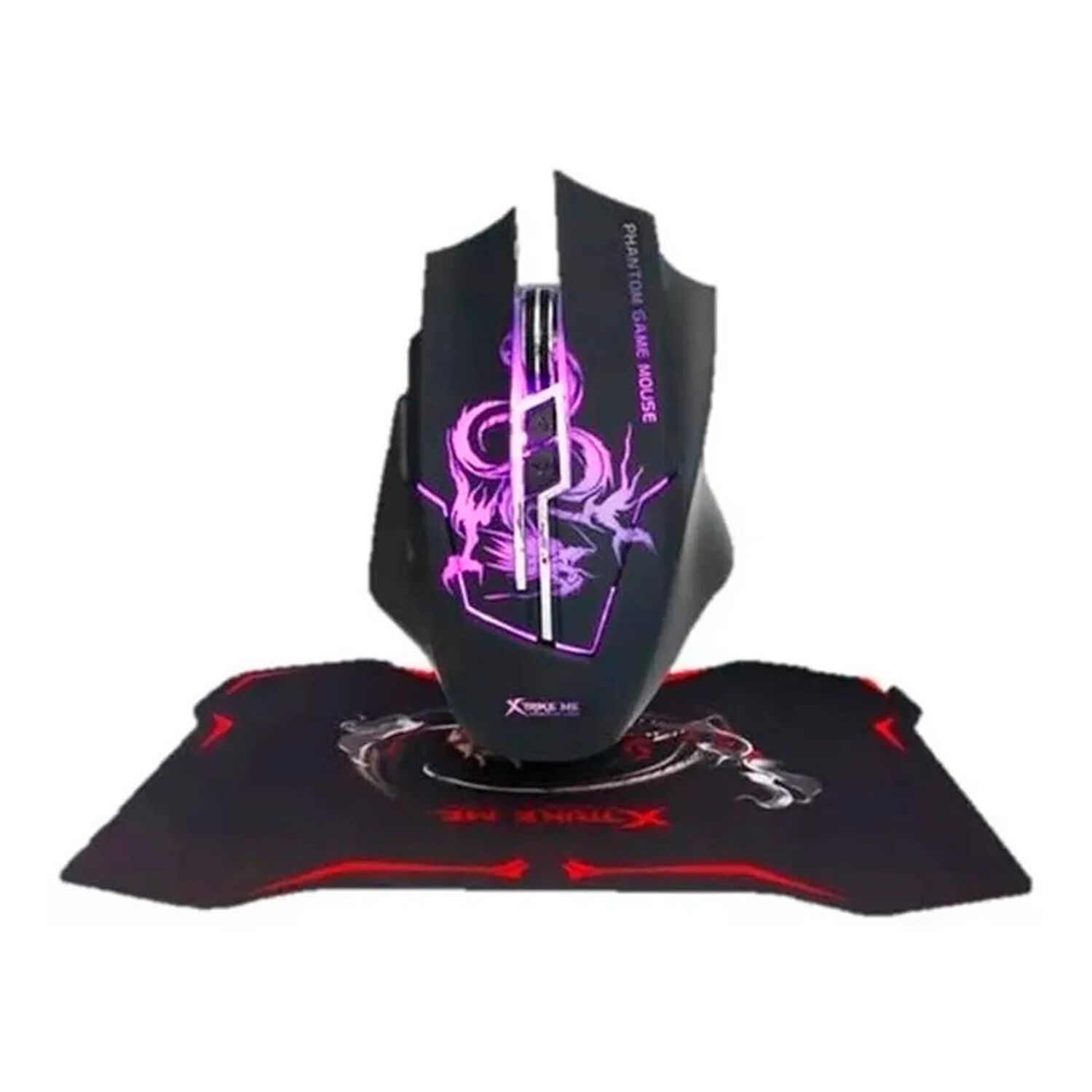 Kit Mousepad + Mouse Gamer Xtrike-me Con Iluminaci&oacute;n Led Rgb image number 4.0