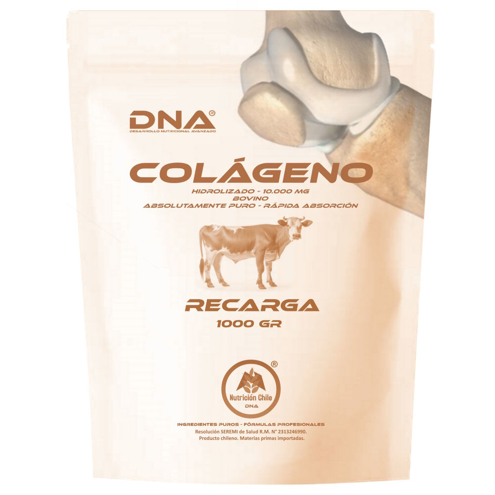 Colágeno Bovino D N A® - Absolutamente Puro - Recarga - 1 Kg image number 0.0