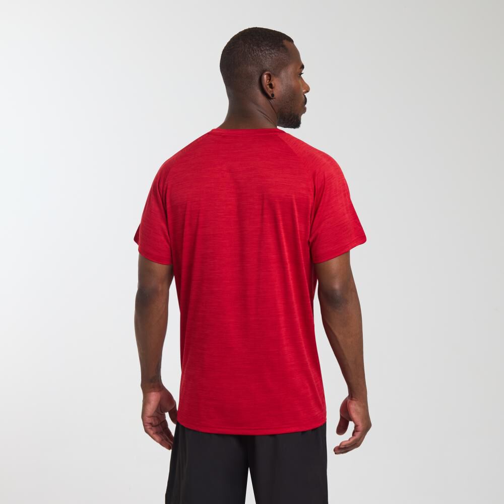 Polera Deportiva Manga Corta Cuello Redondo Hombre Wetland image number 3.0