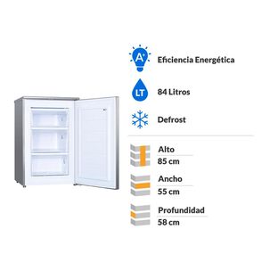 Freezer Vertical  FDV Elegance / Frío Directo / 84 Litros / A+