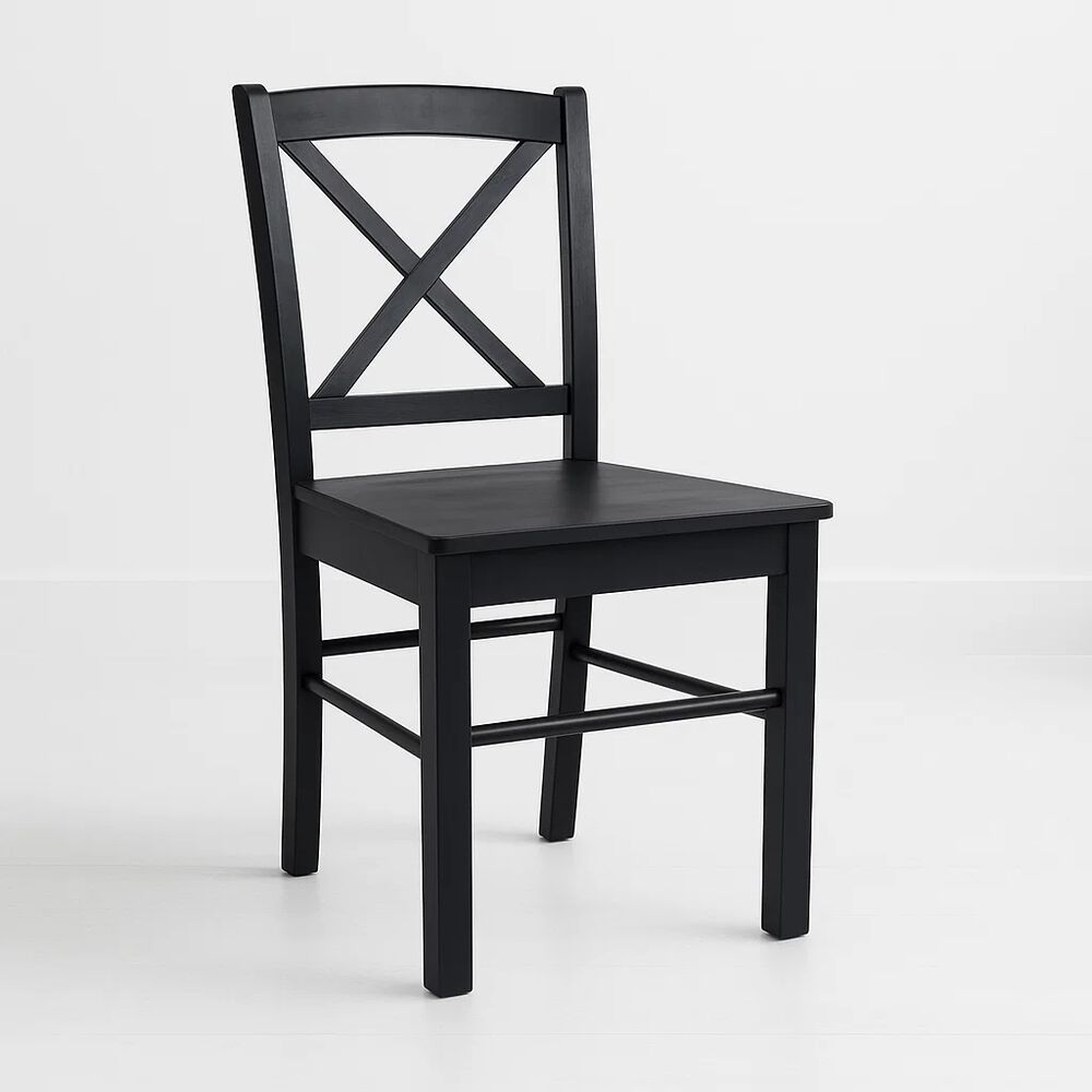 Silla De Madera Simply Negra image number 0.0