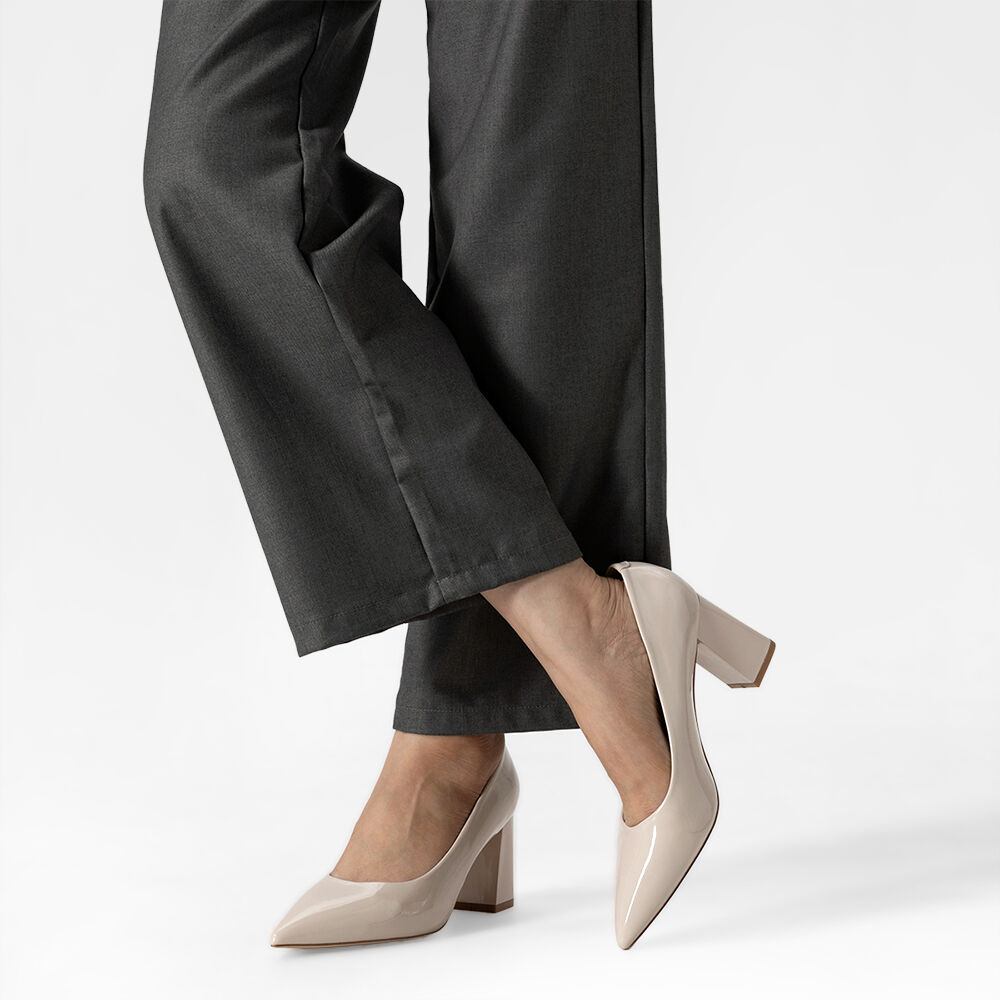 Zapato Taco Charol Puntiagudo Moda Mujer Weide You526 image number 2.0