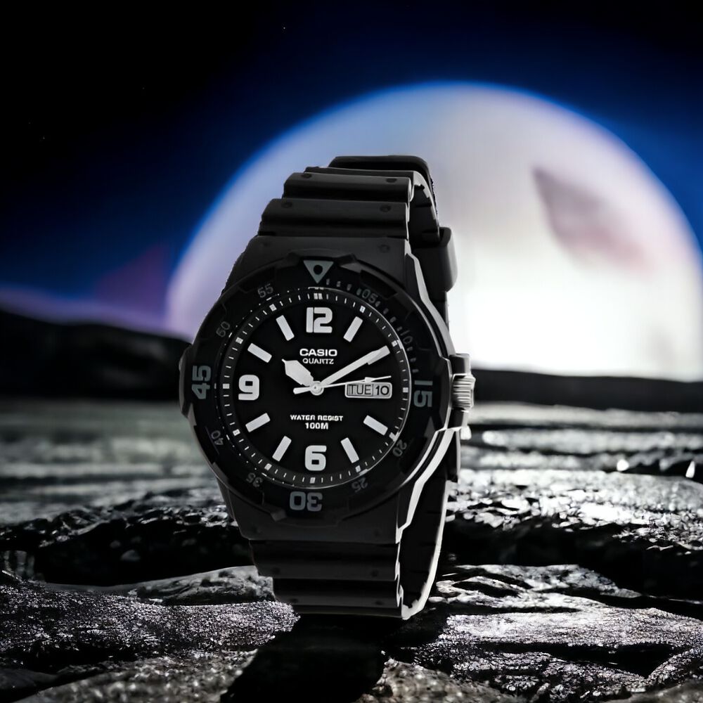 Reloj Casio De Hombre Mrw-200h-1b2vdf Clasic Analog Black image number 1.0