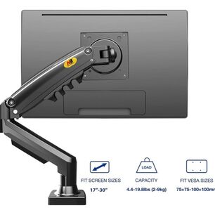 Soporte Universal F80 Mesa Para Tv Y Monitor De 17 A 30