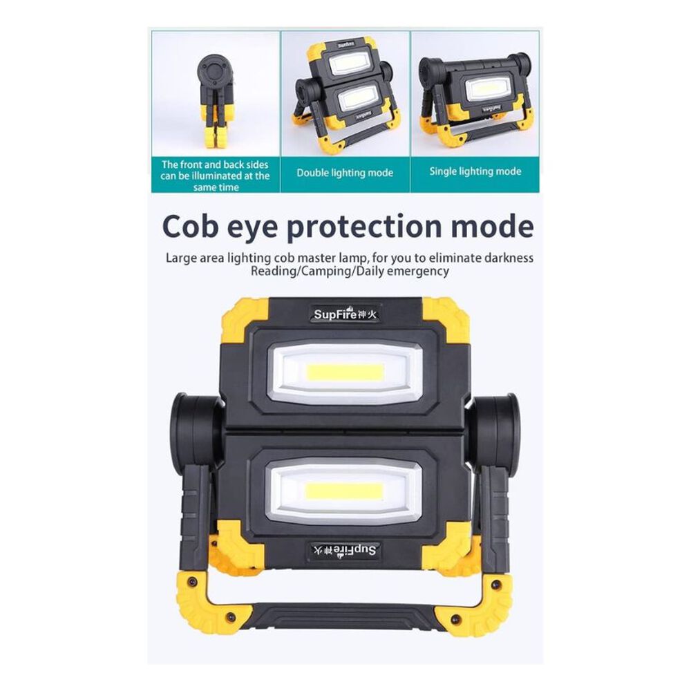 Lampara Luz Led De Trabajo Port&aacute;til Impermeable Emergencia image number 1.0