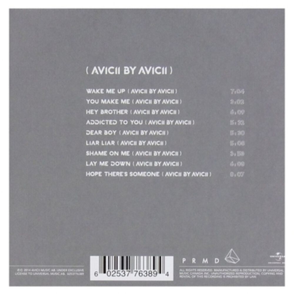 Avicii - True Avicii By Avicii | Cd image number 6.0