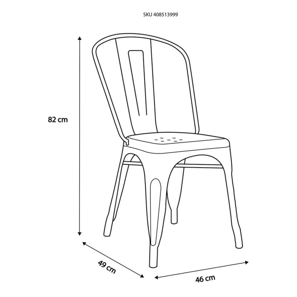 Set De Sillas Idetex Antique X2 image number 1.0