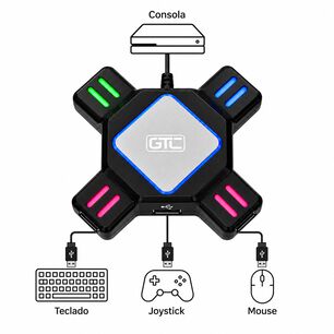 Hub Adaptador De Consolas Para Teclado-mouse Multiplataforma