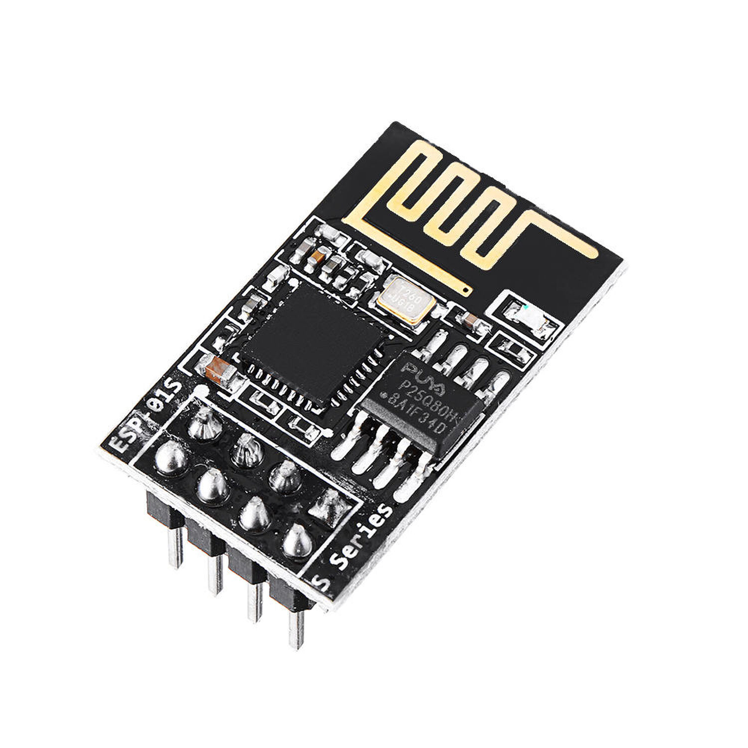 M&oacute;dulo Wi-fi Esp8266 Esp-01 Con Conector De 8 Pines. image number 1.0
