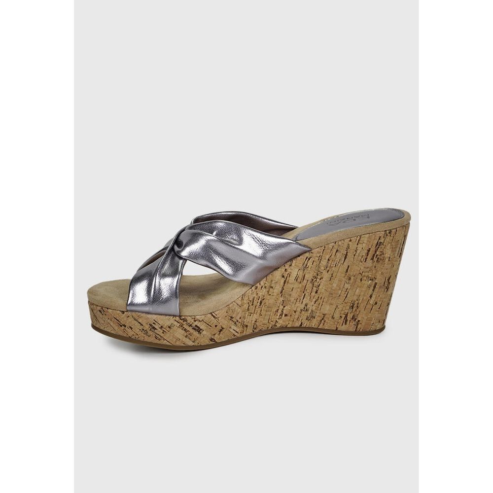 Sandalia Iballa Plateado image number 4.0