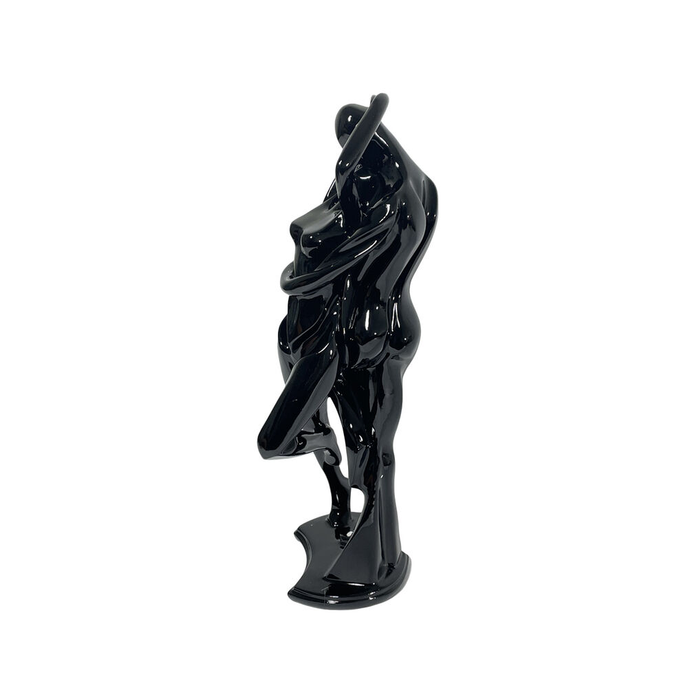 Adorno Deco Escultura Elegante Beso Enamorados image number 3.0