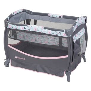 Cuna Corral Deluxe Ii Primrose Con M&uacute;sica Y Mudador