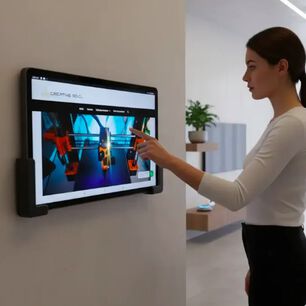 Soporte Muro Ipad Gris
