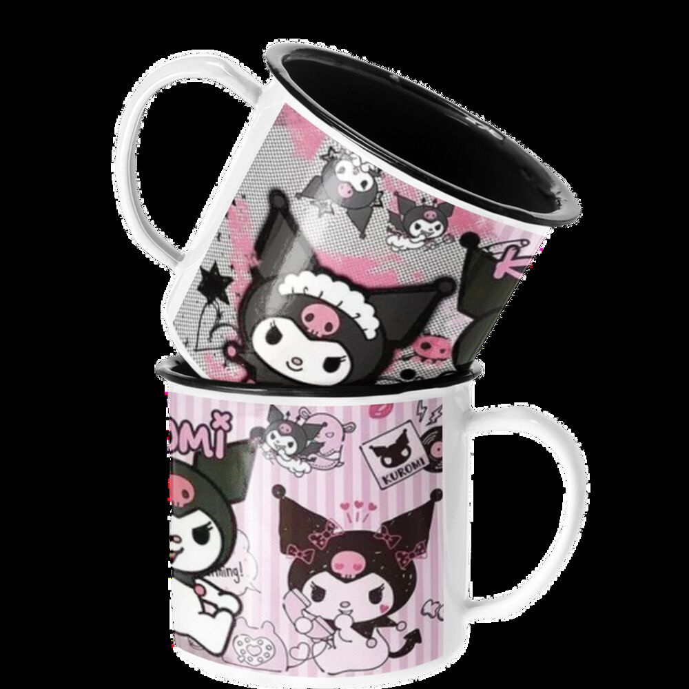 Taza Enlozada Lechera Kuromi Edición Especial Anime image number 0.0