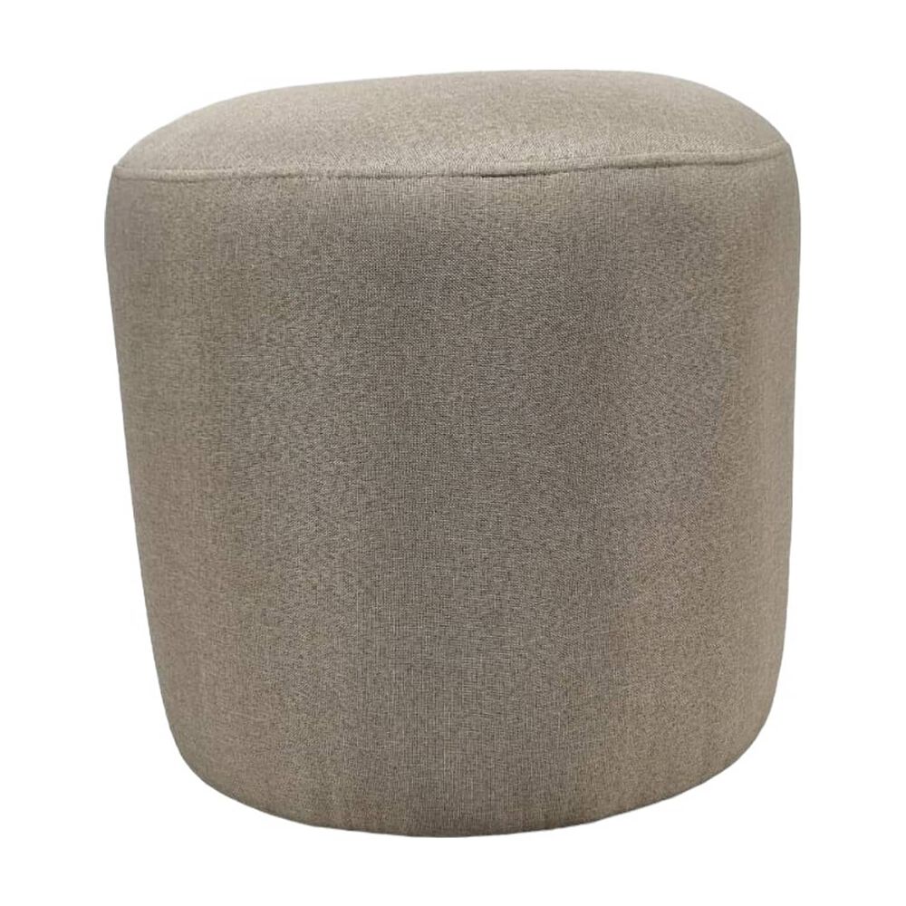 Pouf Redondo Lino Beige image number 0.0