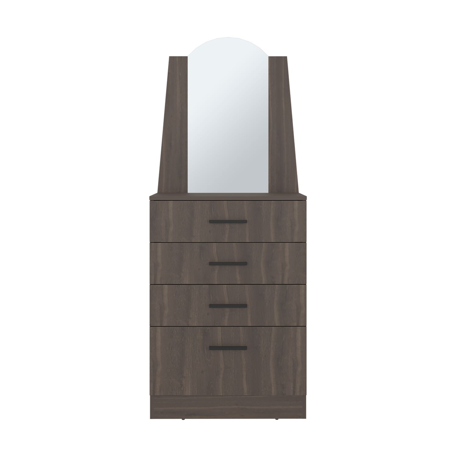 Comoda Con Espejo 159.5x62.8x35.3 Cm 3 Cajones 1 Puerta image number 4.0