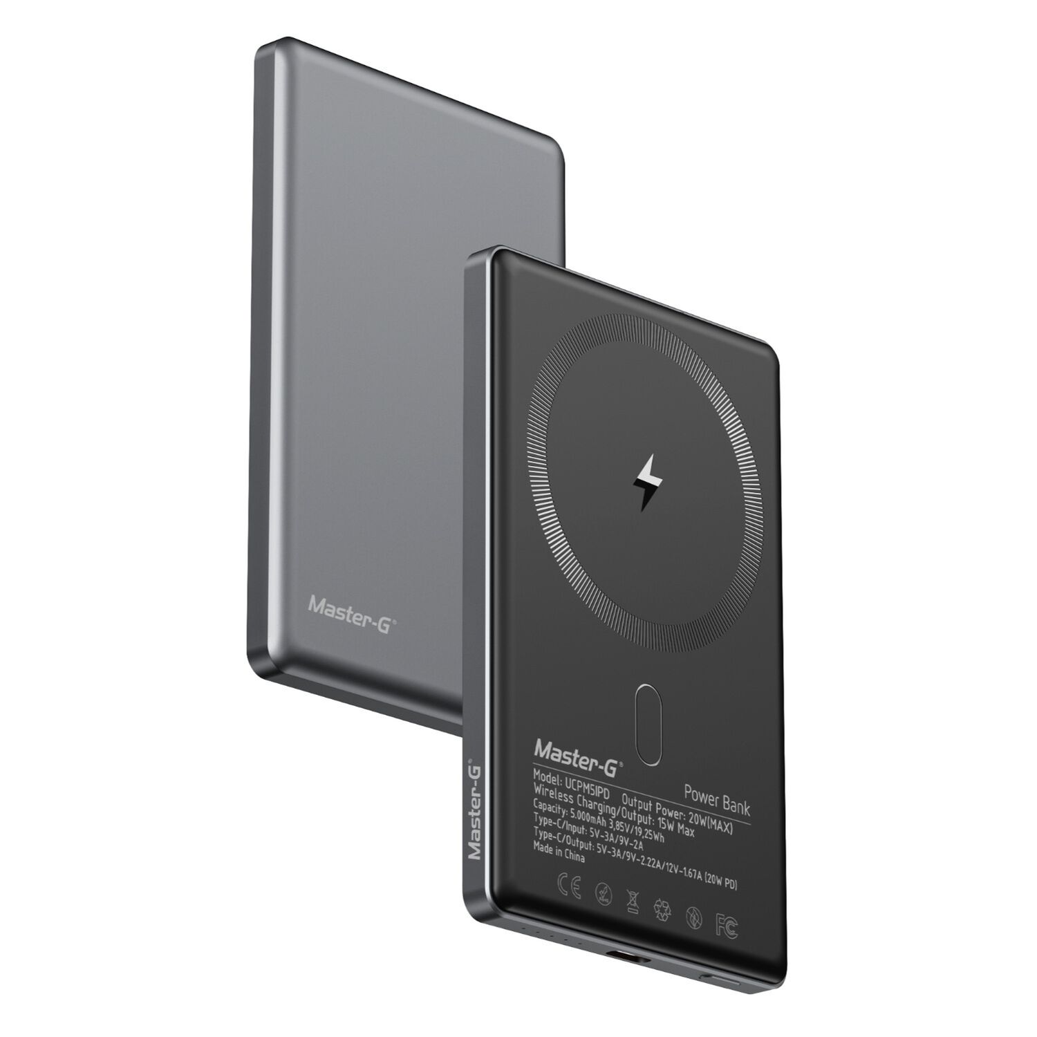 Cargador Inal&aacute;mbrico Magsafe 5.000 Mah Compatible Con Iphone image number 0.0