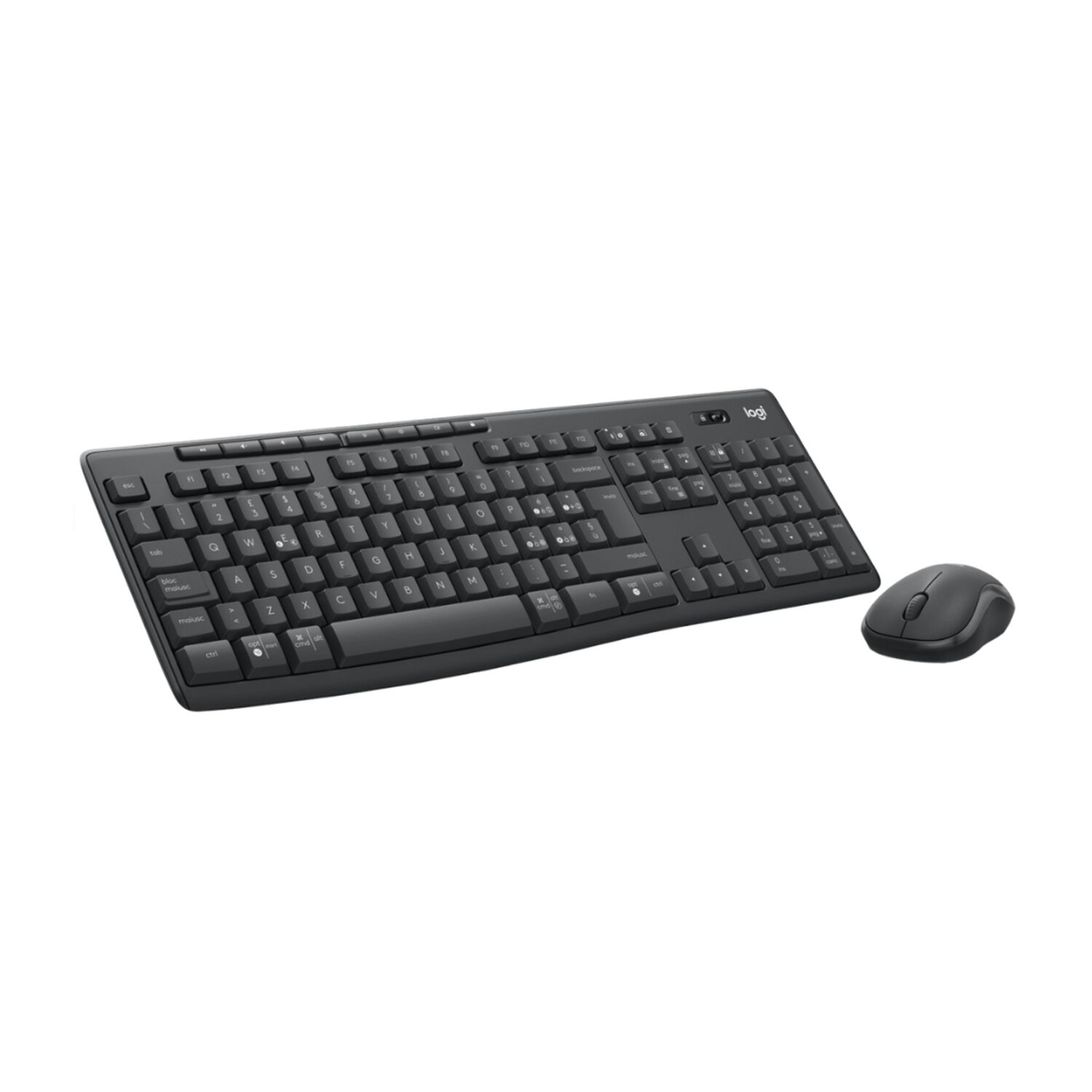 Logitech Kit Mouse Y Teclado Mk370 Espa&ntilde;ol Negro image number 0.0