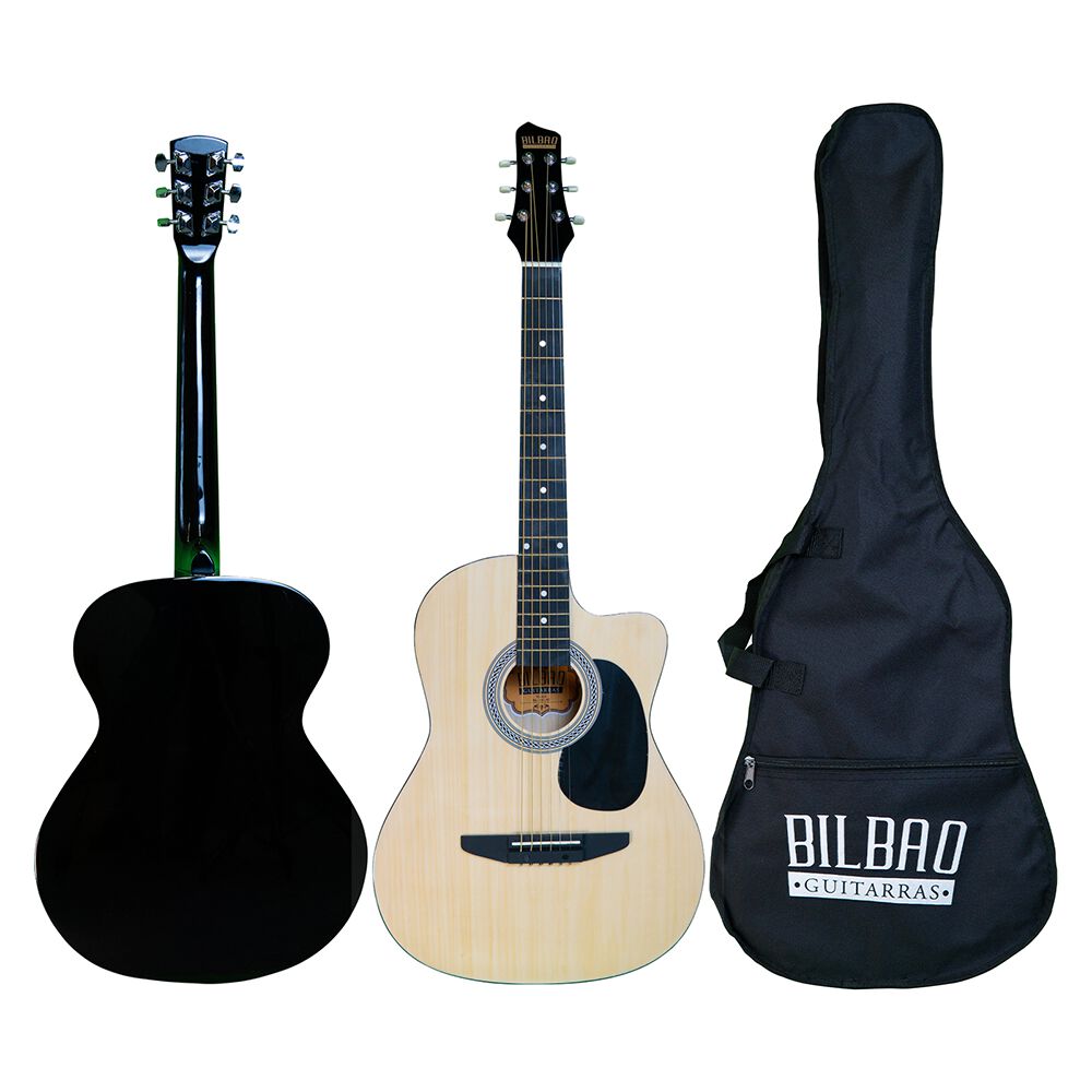 Guitarra Acústica Bilbao Bil-38c-nt + Funda image number 0.0