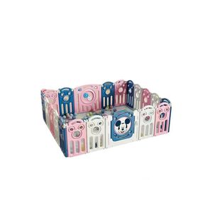 Corral 1.5*1.8m Rosado Con Alfombra Lubabycas