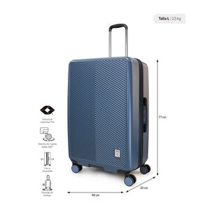 Maleta Grande 23k Marsella Azul Penguin