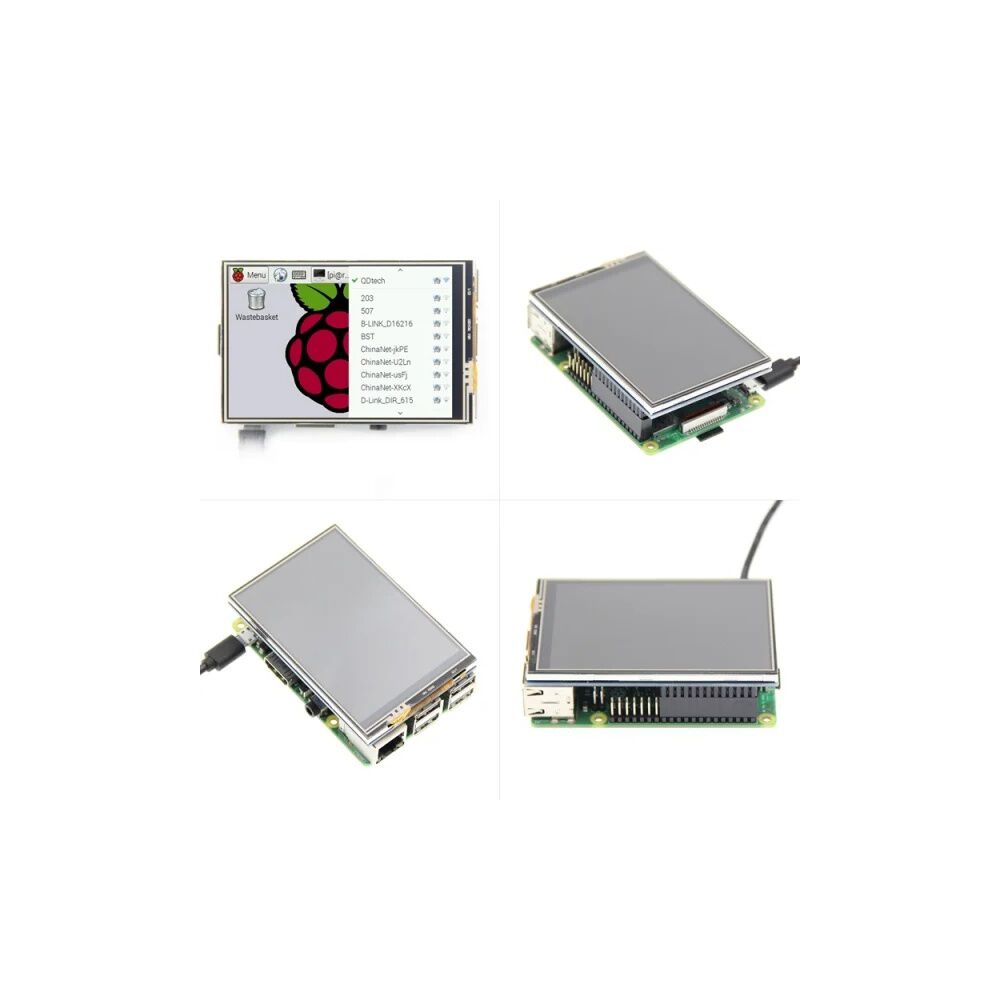 Pantalla T&aacute;ctil Lcd 3.5" Para Raspberry Pi 3b/3b+/4b image number 1.0