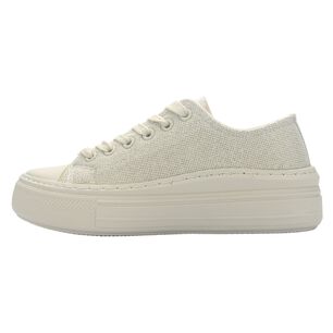 Zapatilla Mujer Chalada Clu-16 Beige Urbano