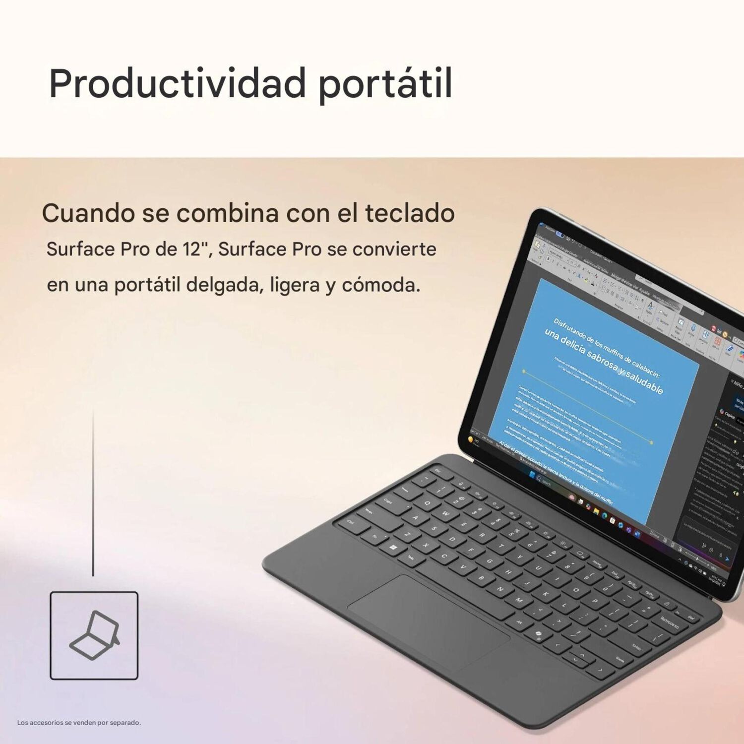 Surface Pro 12 Copilot+ Pc Tablet 2 En 1 Con Windows 11 Y 16gb Ram image number 9.0