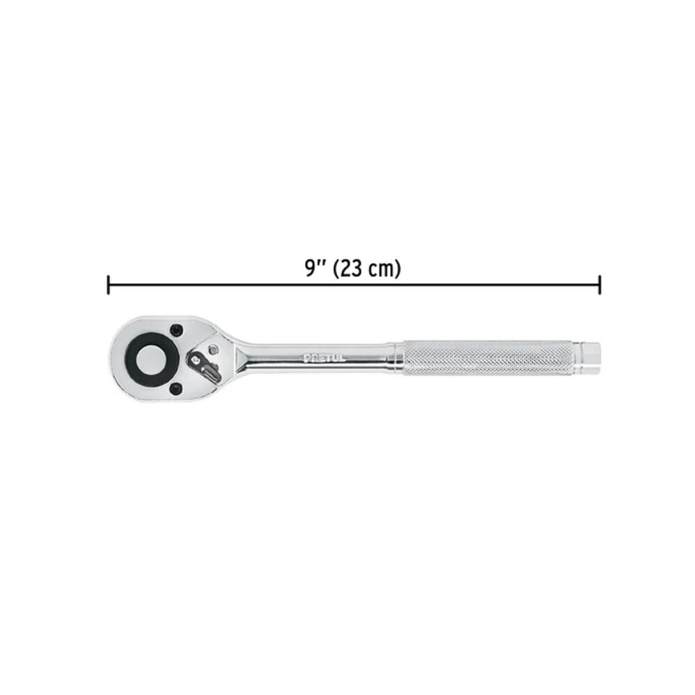 Llave Chicharra Liberaci&oacute;n R&aacute;pida Cabeza Pera Mando 1/2" Pretul image number 2.0