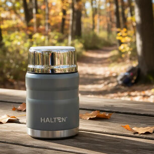 Termo Comida Acero Inox 750 Ml Halten Gris