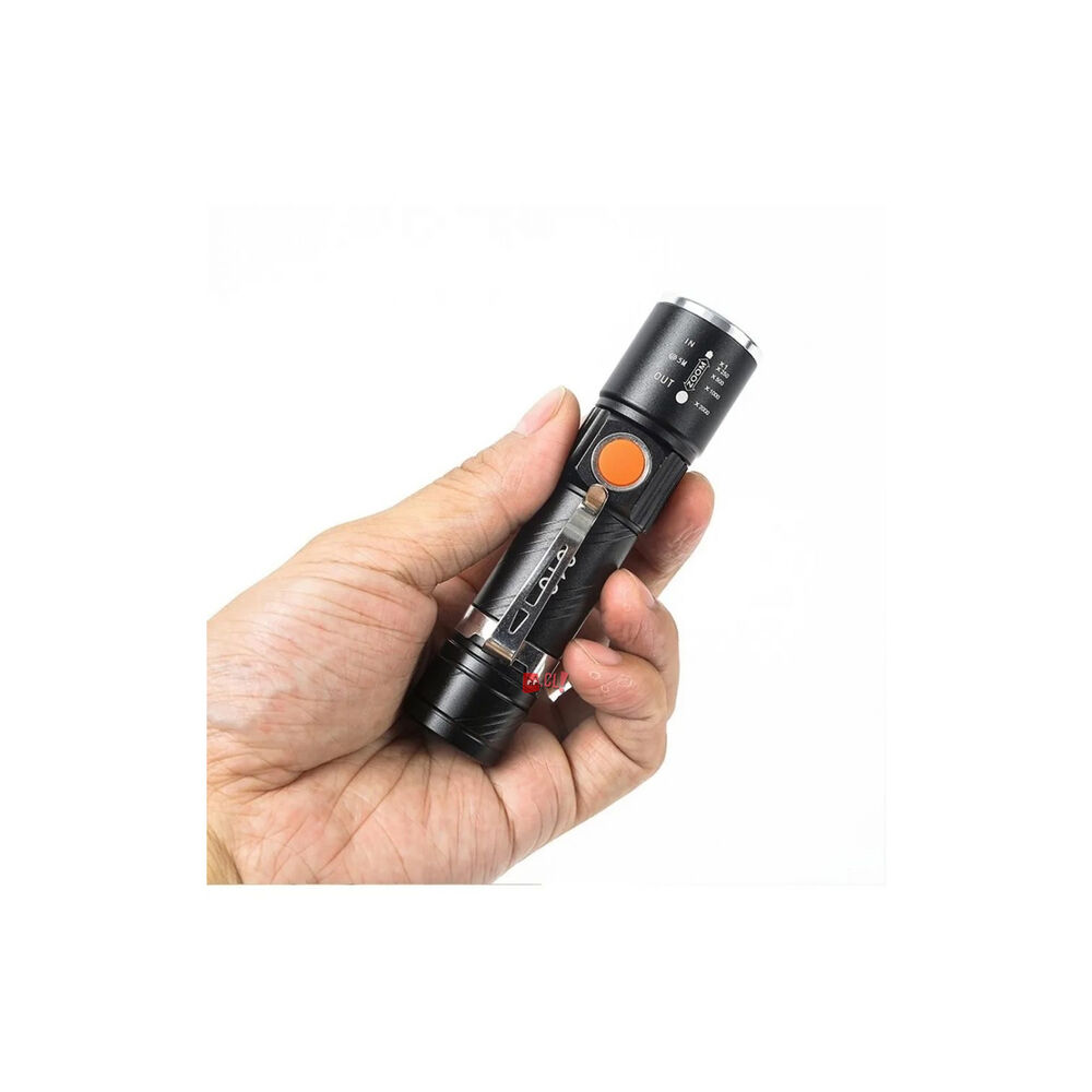 Linterna Led Cree 3000 L&uacute;menes De Bolsillo Recargable - Ps image number 2.0