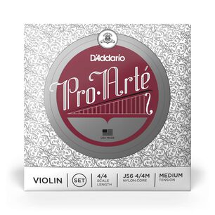 Set Cuerdas Viol&iacute;n Proarte 4/4 Med J56 4/4m Daddario