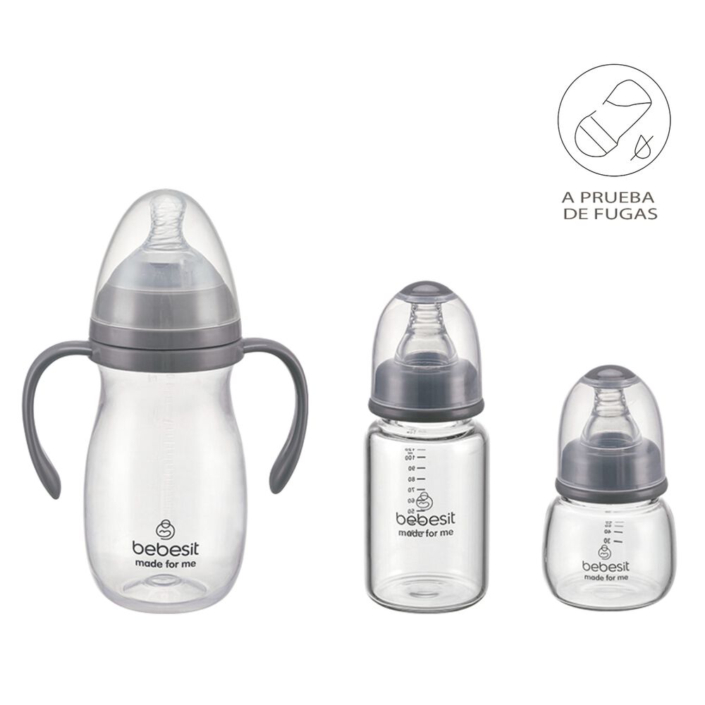 Set De Lactancia 6 En 1 Mamaderas Y Accesorios Bebesit image number 1.0