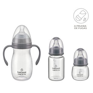 Set De Lactancia 6 En 1 Mamaderas Y Accesorios Bebesit