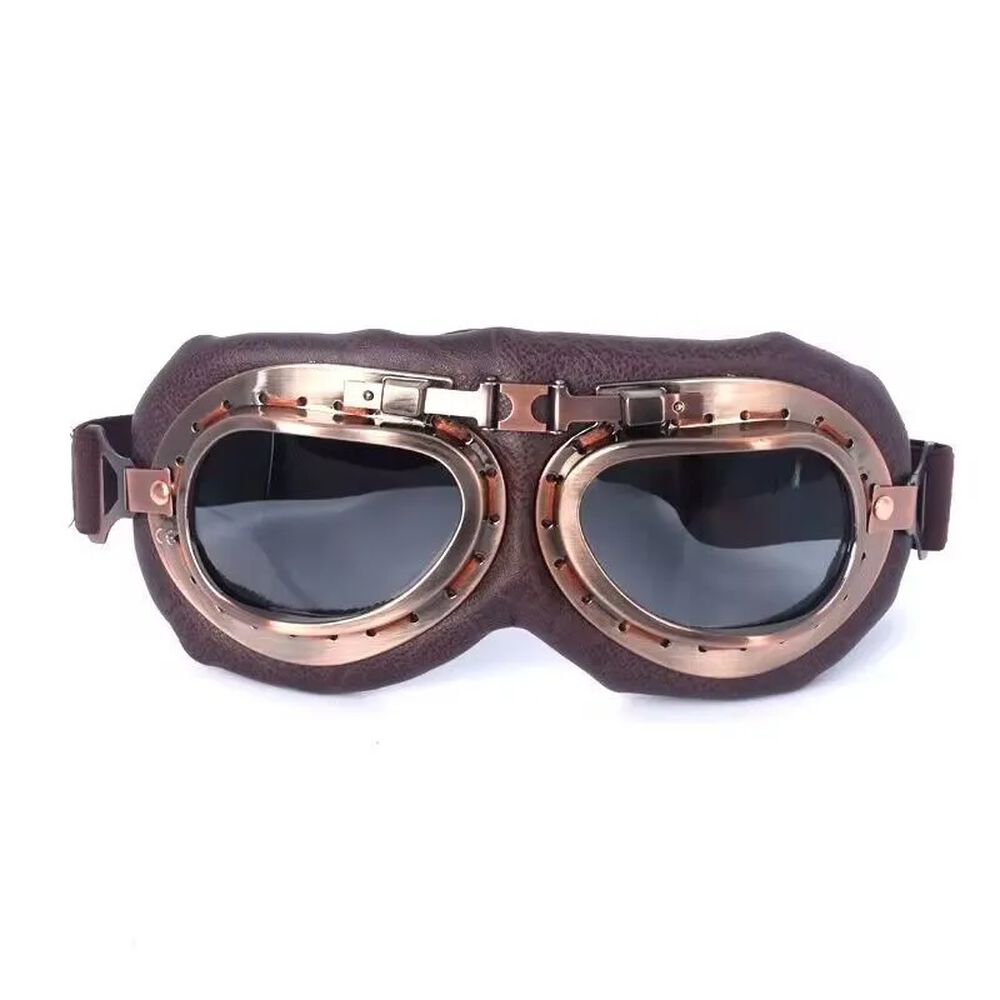 Cosplay Gafas De Moto Vintage Piloto Steampunk image number 4.0